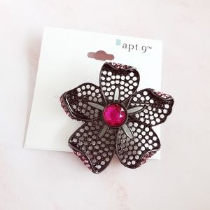 Apt 9 Flower Brooch